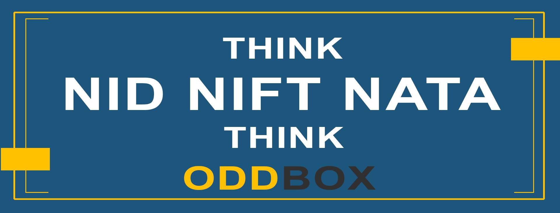 Think NID NIFT NATA Think OddBox